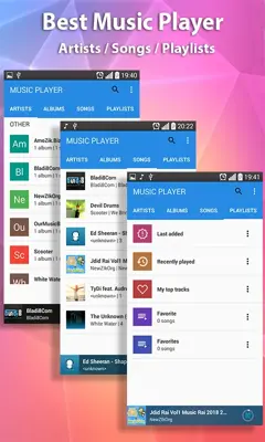 Music Player & Mp3 Player (AndroDevs) android App screenshot 0