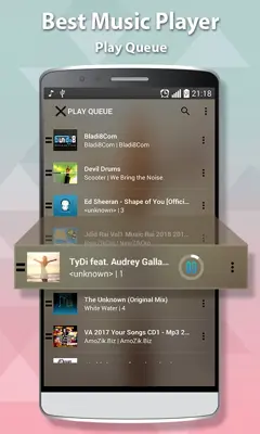 Music Player & Mp3 Player (AndroDevs) android App screenshot 2