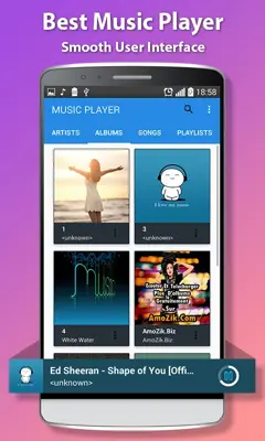 Music Player & Mp3 Player (AndroDevs) android App screenshot 6